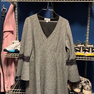 Black long sleeve dress